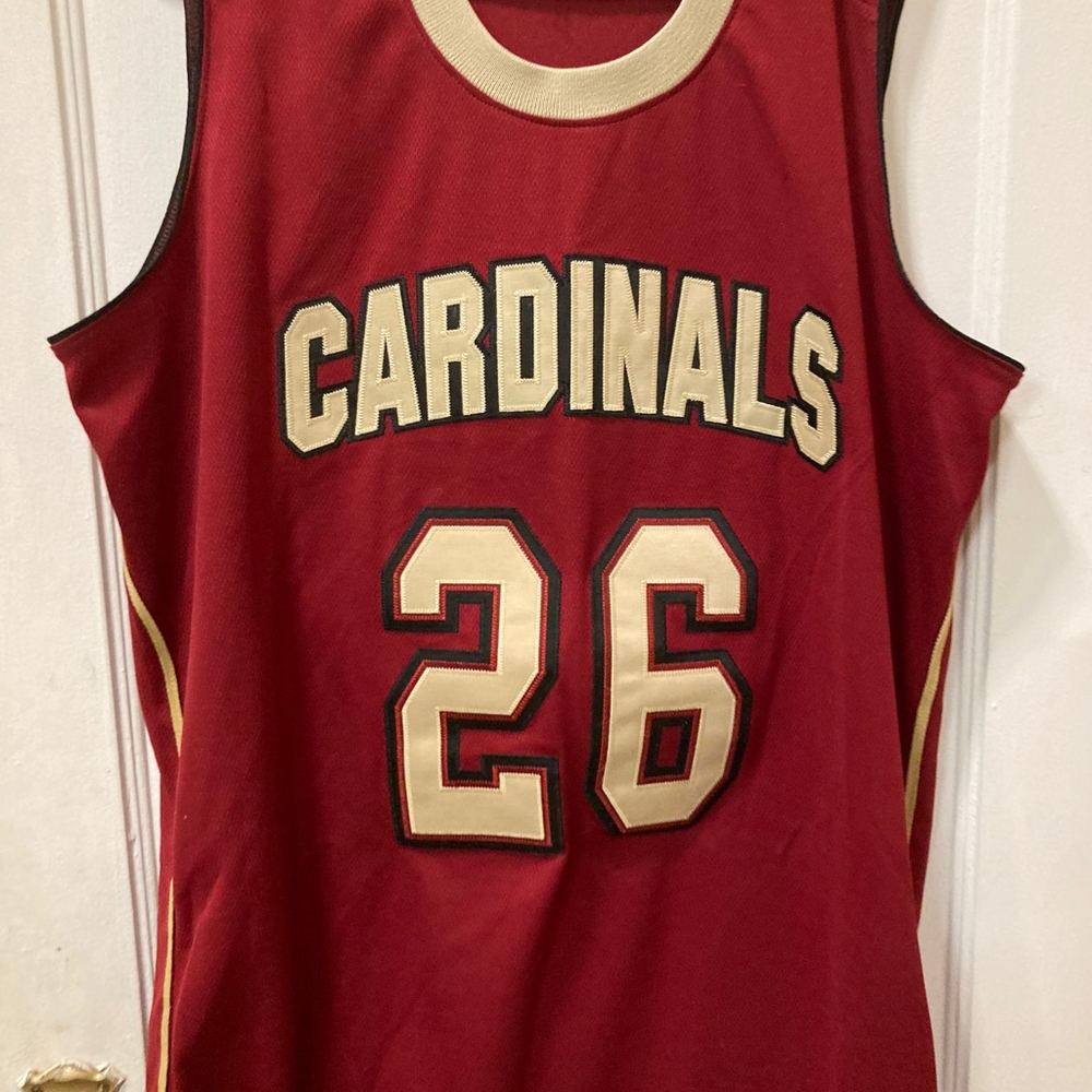 Cardenas basketball men's pullover jersey. Size large